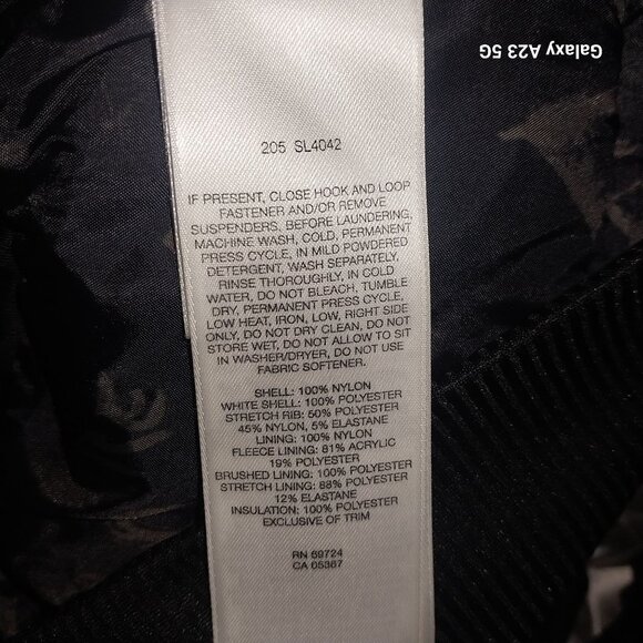 Columbia Womens Titanium Waterproof Breathable Jacket S Black Ski Winter Cold - Picture 13 of 13